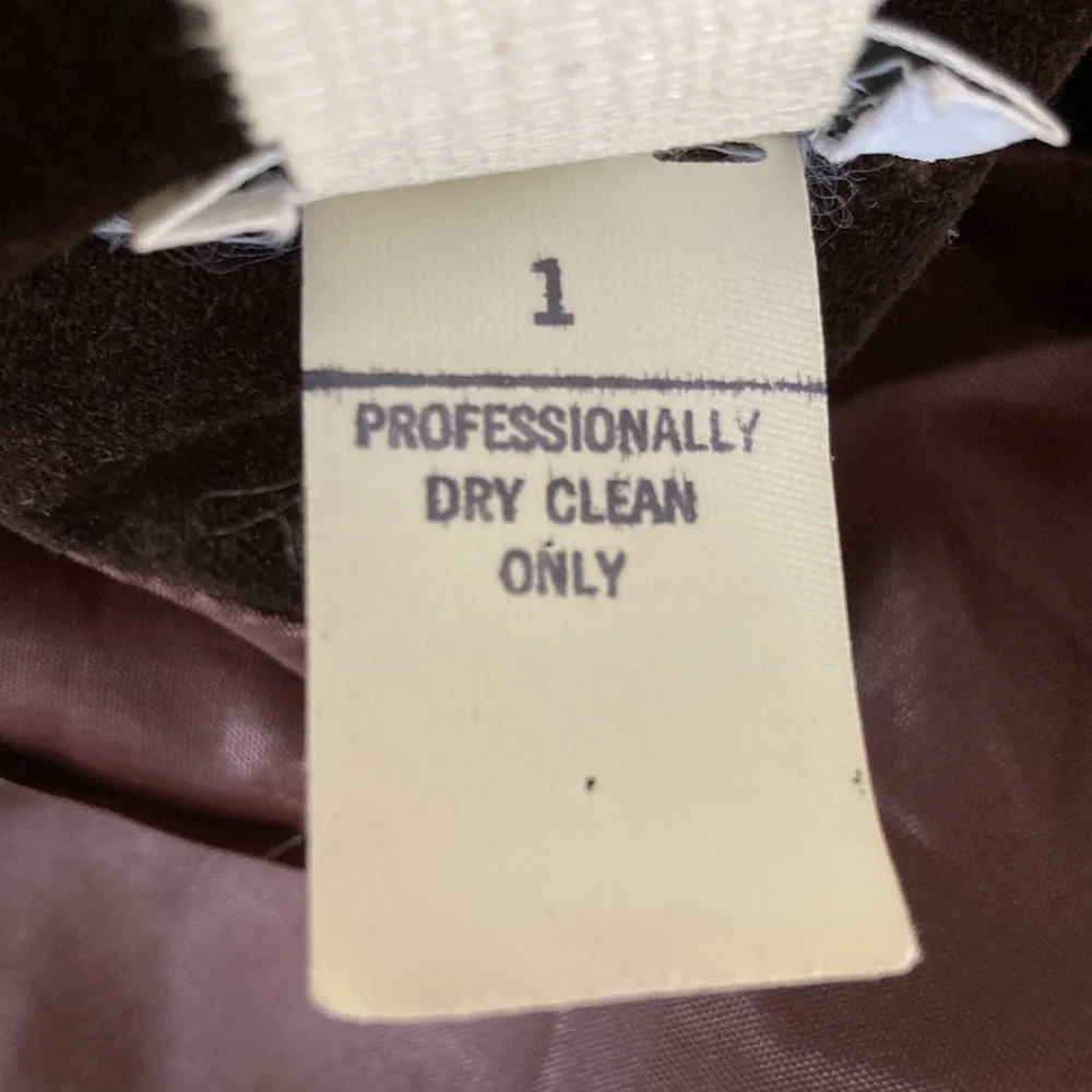 Vintage chocolate brown